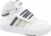 Buty trekkingowe dziecięce - Buty do chodzenia dziecięce adidas Hoops Mid 3.0 AC - miniaturka - grafika 1