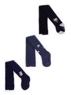 Rajstopy - YoClub, Rajstopy chłopięce, bawełniane we wzory, 3PAK, 116/122 - miniaturka - grafika 1