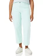 Spodnie damskie - Lee Wide Leg Długie Jeansy Damskie, Turkus, 29W x 31L - miniaturka - grafika 1