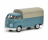 Samochody i pojazdy dla dzieci - Schuco Vw T1  Pick-Up Blue 1:87 452631500 - miniaturka - grafika 1