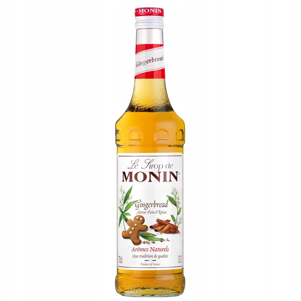 Syrop Monin o smaku piernikowym 0,7 kg – Gingerbread Bubble Tea Syrup