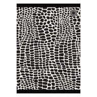 Zeszyty szkolne - Snakes1 Zeszyt 80 Kartek A4 W Linie Folia Mat + Lakier - miniaturka - grafika 1