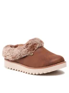 Kapcie damskie - Skechers Kapcie BOBS Winter Rock 113423/BRN Brązowy - miniaturka - grafika 1
