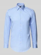 Koszule męskie - Koszula casualowa o kroju slim fit z czystej bawełny - miniaturka - grafika 1