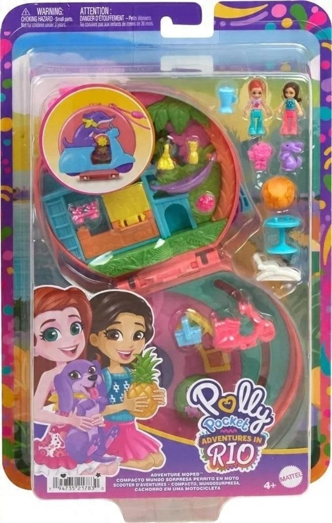 Zabawka Dla Dziewczynki Sześć Lat Polly Pocket Przygoda W Rio Extra