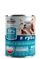 Mokra karma dla kotów - Frendi kawałki w delikatnym sosie z rybą 8x800g - miniaturka - grafika 1