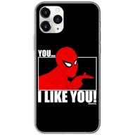 Etui i futerały do telefonów - ERT GROUP etui na telefon Iphone 11 PRO, case oryginalny i oficjalnie licencjonowany przez Marvel, wzór Spider Man 034, optymalnie dopasowane, plecki z TPU - miniaturka - grafika 1