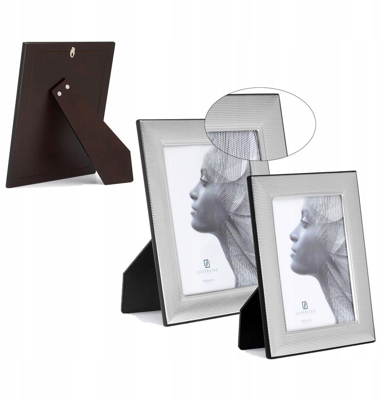 Zilverstad Premium Lucca 13x18 Metall Portrait 7309032
