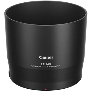Canon 0578 °C001 ET-74B odporne na światło przysłony na teleobiektyw EF 70 300 MM (1: 4 5,6 IS II USM) czarna 0578C001 - Osłony przeciwsłoneczne do aparatów - miniaturka - grafika 1