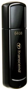 TRANSCEND Jetflash 350 64 GB czarny - Pendrive - miniaturka - grafika 1