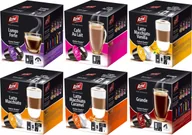 Kawa w kapsułkach i saszetkach - Kapsułki do Dolce Gusto Rene Zestaw Latte 72 kawy - miniaturka - grafika 1