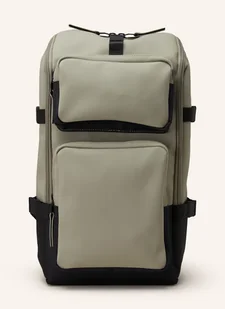 Rains Plecak Trail Cargo 14 L Z Przegrodą Na Laptopa gruen - Torby na laptopy - miniaturka - grafika 1