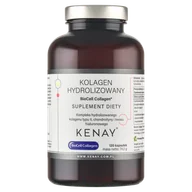 Włosy, skóra, paznokcie - Kenay Kolagen Hydrolizowany Typu II Biocell Collagen, 120 kapsułek - miniaturka - grafika 1