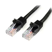 Kable miedziane - Startech.Com 45PAT2MBK Kabel Sieciowy RJ45, Czarny - miniaturka - grafika 1