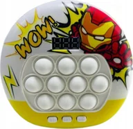 Zabawki interaktywne dla dzieci - Elektroniczna, Antystresowa Gra Zręcznościowa Pop It - Iron Man 2 - miniaturka - grafika 1