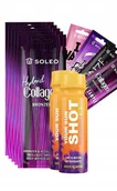 Balsamy i kremy do opalania - Soleo Collagen Hybrid 5x15ml Bronzer Do Opalania + Gratisy - miniaturka - grafika 1