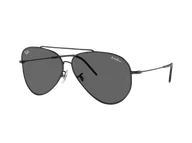 Okulary przeciwsłoneczne - Okulary przeciwsłoneczne Ray-Ban Aviator Reverse RBR0101S 002/GR - miniaturka - grafika 1