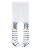 Rajstopy - FALKE Uniseks - niemowlęta Rajstopy Multi Stripe , Bawełna, 1 Para, Biały (Off-White 2040); 80-92 (12-18 miesiące) - miniaturka - grafika 1