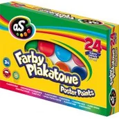 Przybory szkolne - Astra Farby plakatowe 24 kolory 20ml AS - miniaturka - grafika 1