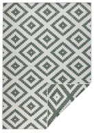 Dywany zewnętrzne - Zielono-kremowy dywan odpowiedni na zewnątrz NORTHRUGS Malta, 160x230 cm - miniaturka - grafika 1