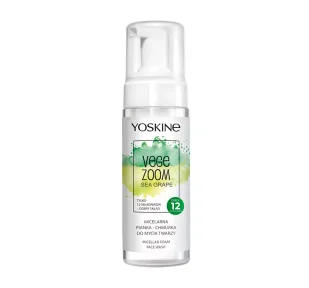 Yoskine Yoskine Vege Bomb Pianka micelarna do mycia twarzy Sea Grape 160ml - Pianki do mycia twarzy - miniaturka - grafika 1