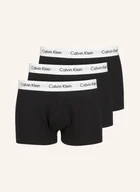 Majtki damskie - Calvin Klein Bokserki Cotton Stretch, 3 Szt. grau - miniaturka - grafika 1
