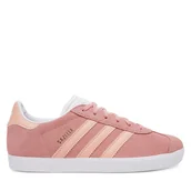 Buty dla dziewczynek - Sneakersy adidas Gazelle JP5541 Różowy - miniaturka - grafika 1