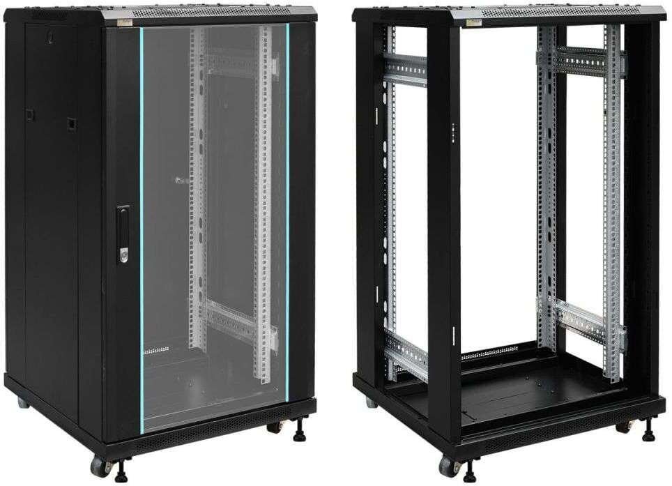 RS2266 Pulsar Szafa RACK 22U, stojąca do złożenia