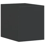 Lampy ogrodowe - vidaXL Kinkiet zewnętrzny, czarny, odlewane aluminium - miniaturka - grafika 1