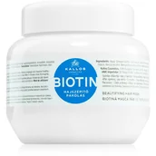 Maski do włosów - Kallos KJMN Maska do włosów upiększająca BIOTIN 275 ml KAL114 - miniaturka - grafika 1