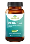 Witaminy i minerały - Naturell Omega-3 z alg, 90 kapsułek - miniaturka - grafika 1