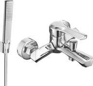 Zestawy baterii łazienkowych - Mexen Sabre R72 bateria wannowa z zestawem prysznicowym, chrom - 7213R72-00 - miniaturka - grafika 1