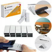 Zszywki - ZESTAW ZSZYWKI 24/6 OCYNKOWANE DO ZSZYWACZA BIUROWEGO UNIWERSALNE 1000szt - miniaturka - grafika 1