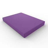 Prześcieradła - Spod Igły i Nitki Prześcieradło Jersey z gumką 180x200 cm fioletowe - miniaturka - grafika 1