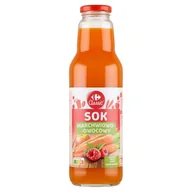 Soki i napoje niegazowane - Carrefour Classic Sok marchwiowo-owocowy marchew jabłko malina 750 ml - miniaturka - grafika 1