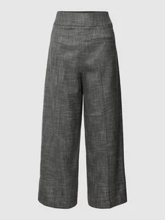 Spodnie damskie - Spodnie materiałowe o kroju relaxed fit z mieszanki wiskozy model ‘Misha’ - grafika 1