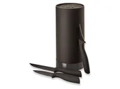 Zestawy sztućców - ECHTWERK Noże kuchenne w bloku (Czarny mat) - miniaturka - grafika 1