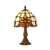 Lampy stojące - Lampa stołowa 32cm TIFFANY 1X40W E14 221 PREZENT - miniaturka - grafika 1