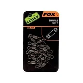 Inne akcesoria dla wędkarzy - Krętliki Fox Edges Swivels Standard rozm 7 x 20 - miniaturka - grafika 1