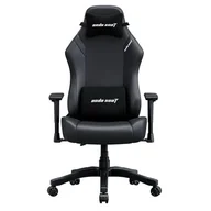 Fotele gamingowe - Anda Seat Luna L Gamingowy do 100kg Skóra ECO Czarny - miniaturka - grafika 1