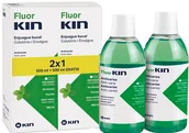 Płyny do płukania jamy ustnej - Płyn do płukania ust Kin Fluorkin Mouthwash 2x500 ml (8436026214428) - miniaturka - grafika 1