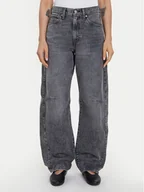 Spodnie damskie - Levi's® Jeansy Cinch 003V5-0000 Szary Baggy Fit - miniaturka - grafika 1