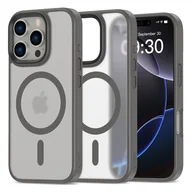 Etui i futerały do telefonów - Etui TECH-PROTECT MagMat MagSafe do Apple iPhone 16 Pro Tytanowy - miniaturka - grafika 1
