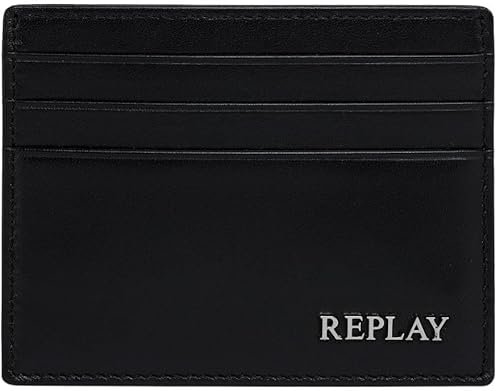 REPLAY Męski portfel na akcesoria podróżne FM5336, 0094 Silver Black, 0094 Silver Black, jeden rozmiar