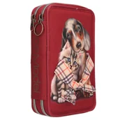 Piórniki - Depesche Piórnik podwójny z wyposażeniem Top Model Fur Ever Friends 13674a - miniaturka - grafika 1