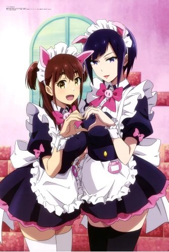 Plakat Anime Akiba Maid War AMS_003 A1+ (custom)