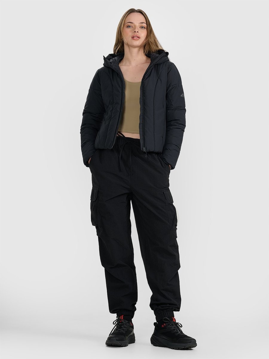 KURTKA DAMSKA PUCHOWA 4F ZIMOWA TDJAF0706 AW25 S