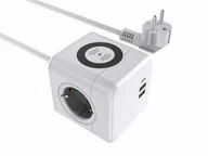 Listwy zasilające - MicroConnect Power Cube with Wireless - miniaturka - grafika 1