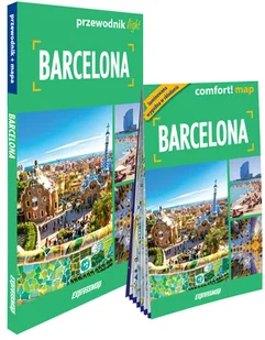 Barcelona light. Przewodnik + mapa - Przewodniki - miniaturka - grafika 1