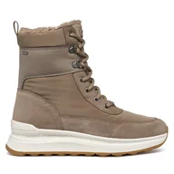 Śniegowce damskie - Śniegowce Geox D Spherica Actif X2 D46WPA 0FU22 C6029 Beżowy - miniaturka - grafika 1